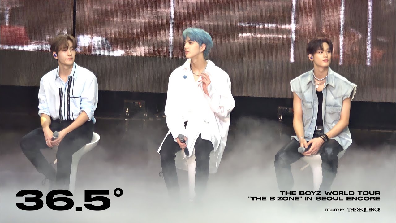 [4K] 220805 THE BOYZ WORLD TOUR : THE B-ZONE IN SEOUL ENCORE 36.5° Melting Heart 현재 영훈 주연 FANCAM