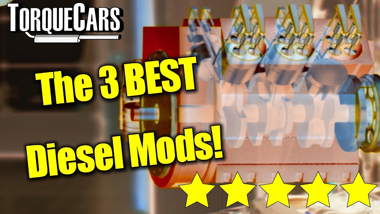 3 Best Diesel Mods - Getting More HP & Torque From Your Diesel Engine.