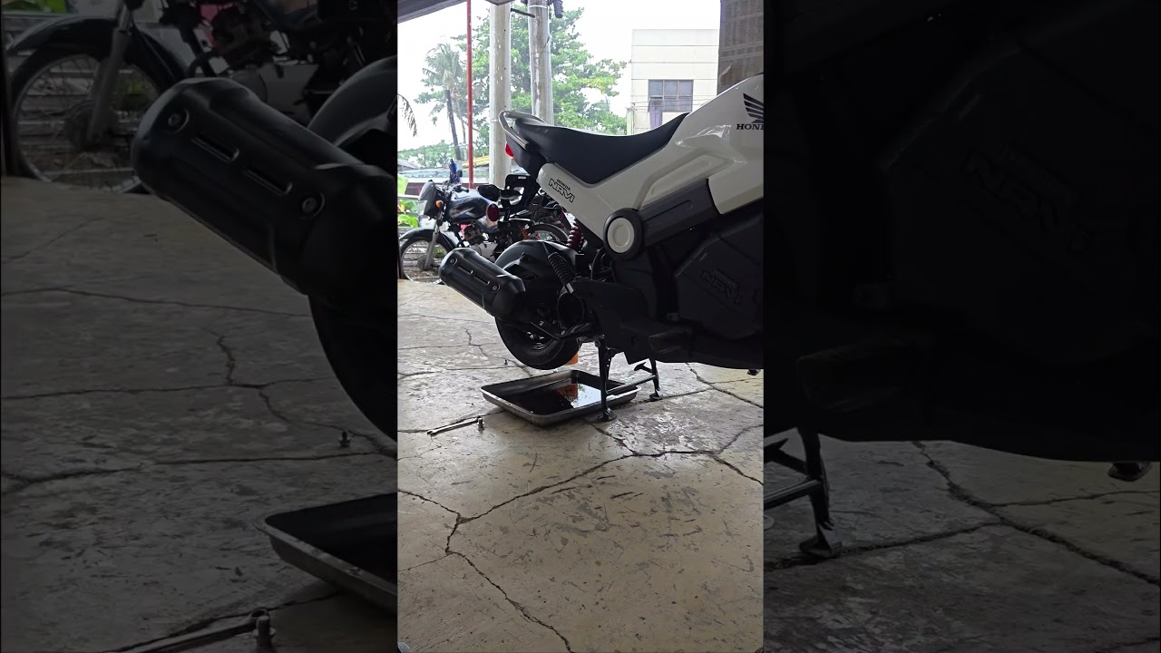 First oil change on my Honda Navi