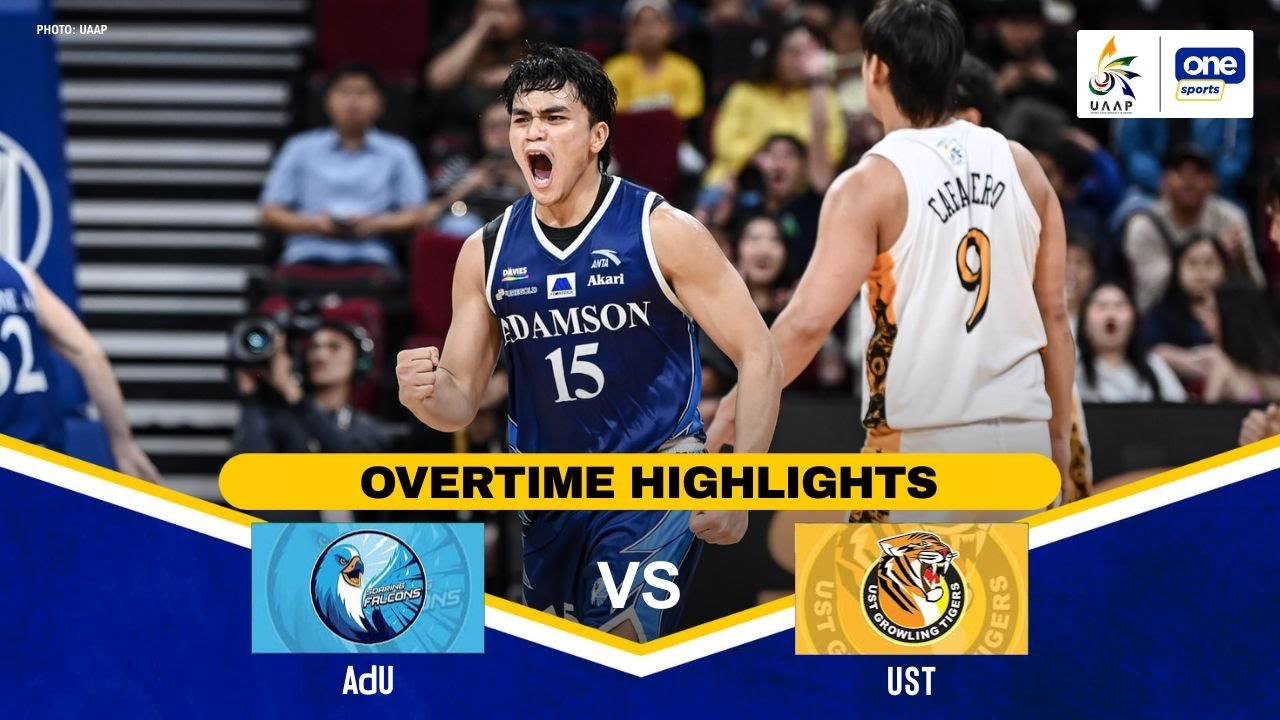 UST vs. AdU | OVERTIME HIGHLIGHTS | UAAP SEASON 88 MEN&rsquo;S BASKETBALL | OCT. 29, 2025