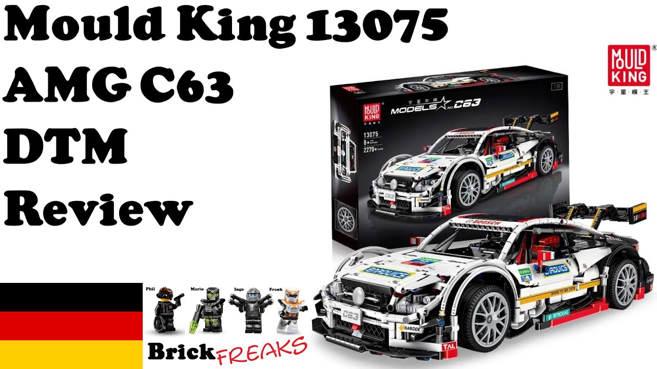 Mould King13075 - Mercedes-Benz AMG C63 DTM - Review