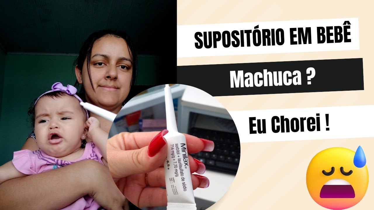 USEI SUPOSITÓRIO NA MINHA BEBÊ DE 5 MESES / PRISÃO DE VENTRE #supositorio,#prisãodeventre