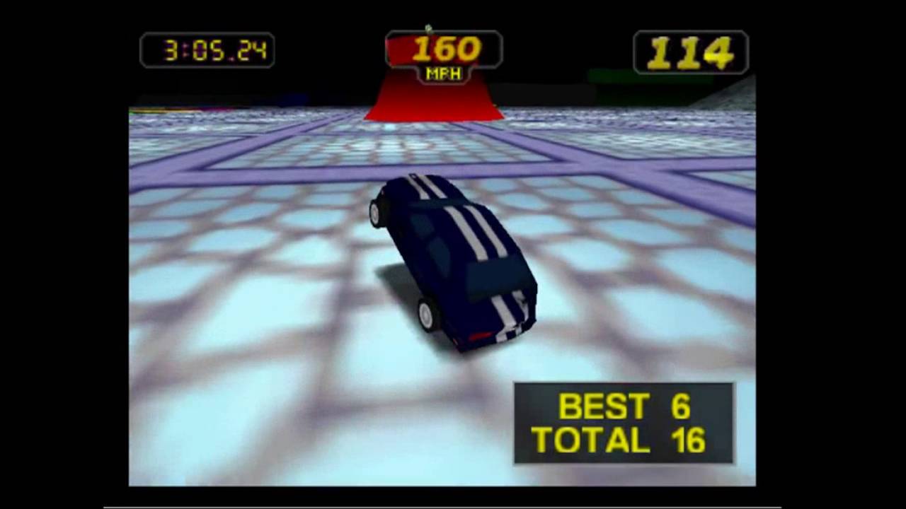 Rush 2: Extreme Racing USA Stunt Track Highscore 1st Attempt