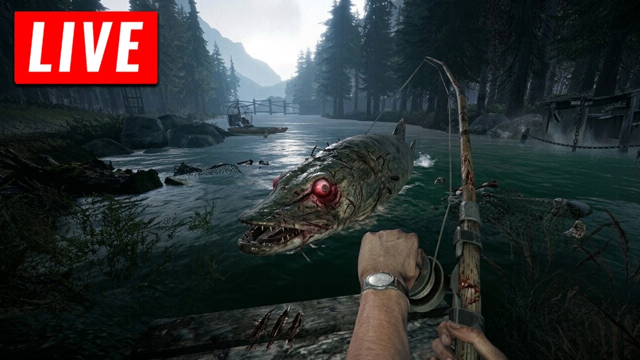 [🔴LIVE] UN JEU DE PECHE FLIPPANT ET DU PHASMOPHOBIA | !HOLY