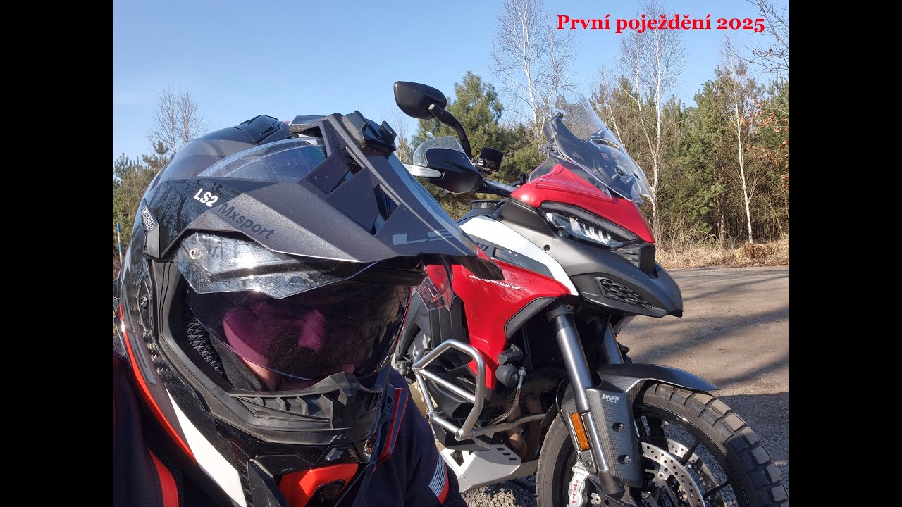 První poježdění 2025 Ducati Multistrada V4S Sport