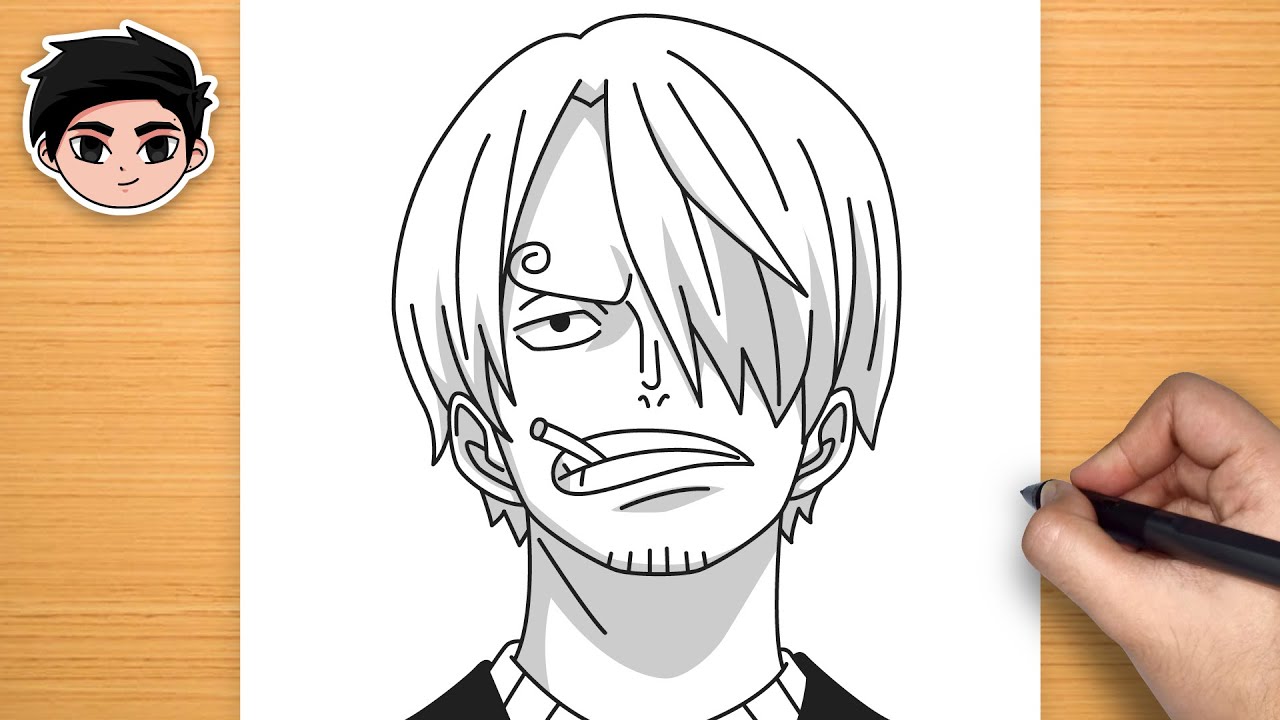 How To Draw SANJI | One Piece - Easy Tutorial