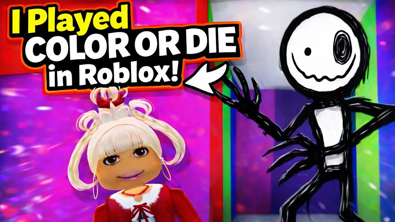 Playing color or die in Roblox!!! 🎨 🌈 🖌️ 