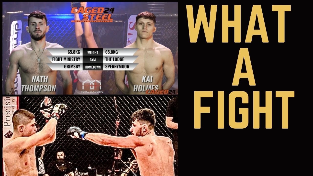 THE TRILOGY. KAI HOLMES  -V-  NATH THOMPSON.  CAGED STEEL