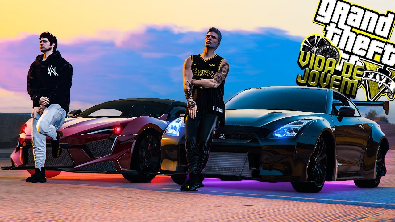 GTA V: VIDA DE JOVEM | o JHON veio pra LOS ANGELES, sinto cheiro de problemas EP.12