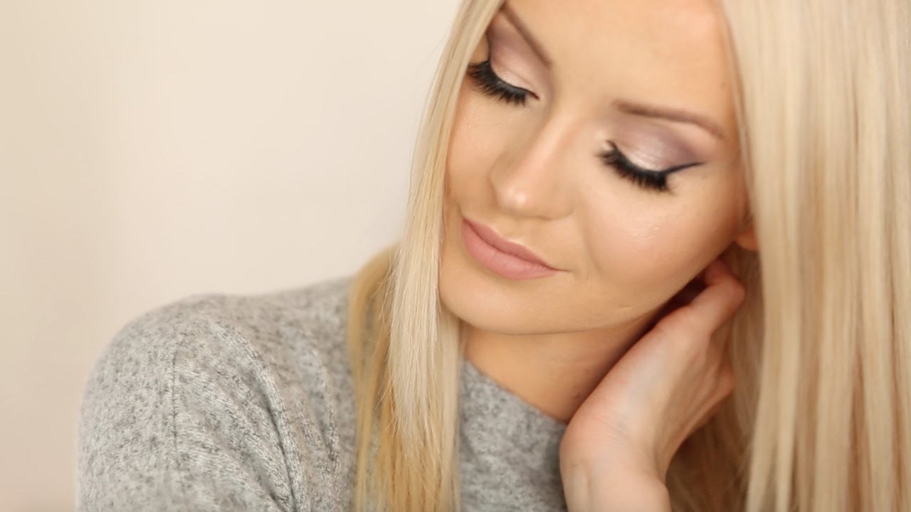 Soft purple eyes | GRWM  | PatrycjaPage