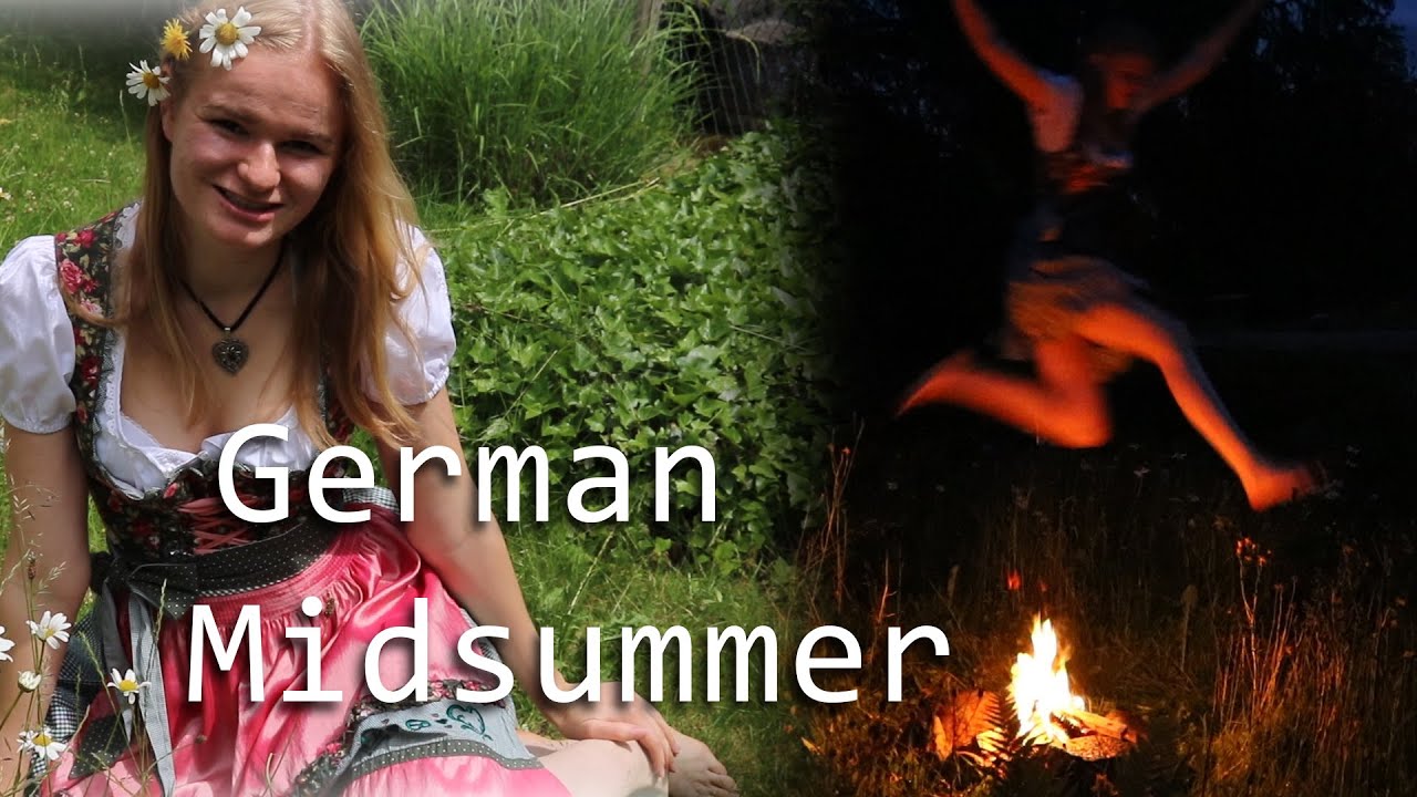 Forgotten German Traditions for Summer Solstice and how I brought them back