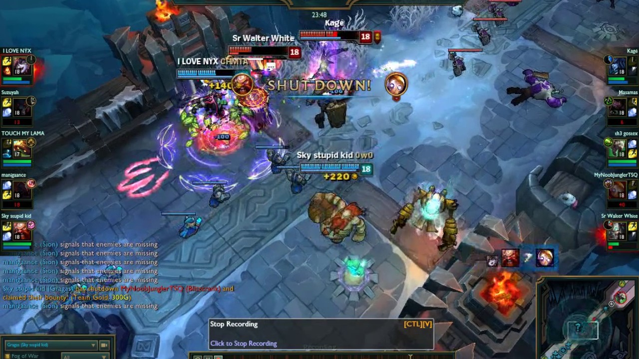 Gragas combo kid !