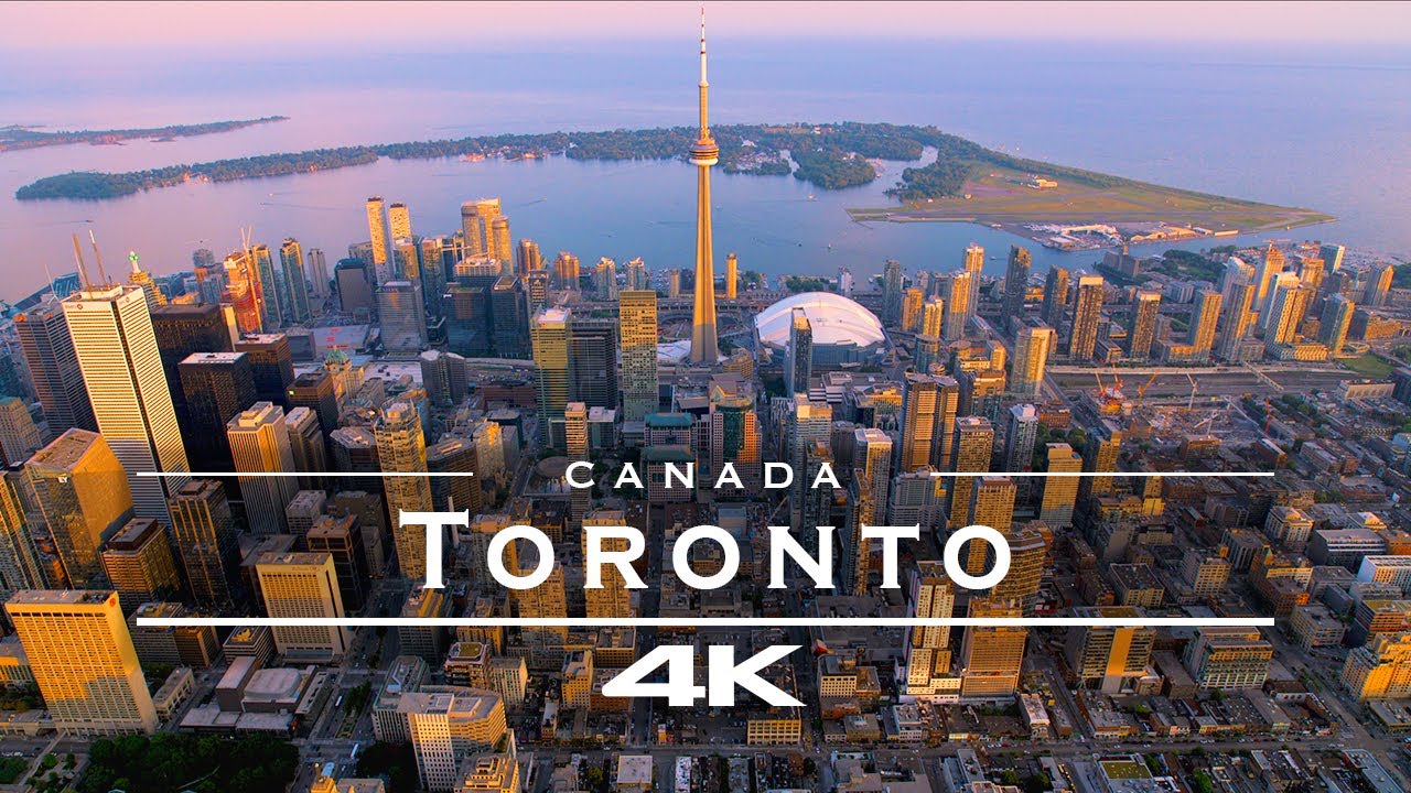 Toronto, Canada 🇨🇦 - by drone [4K]