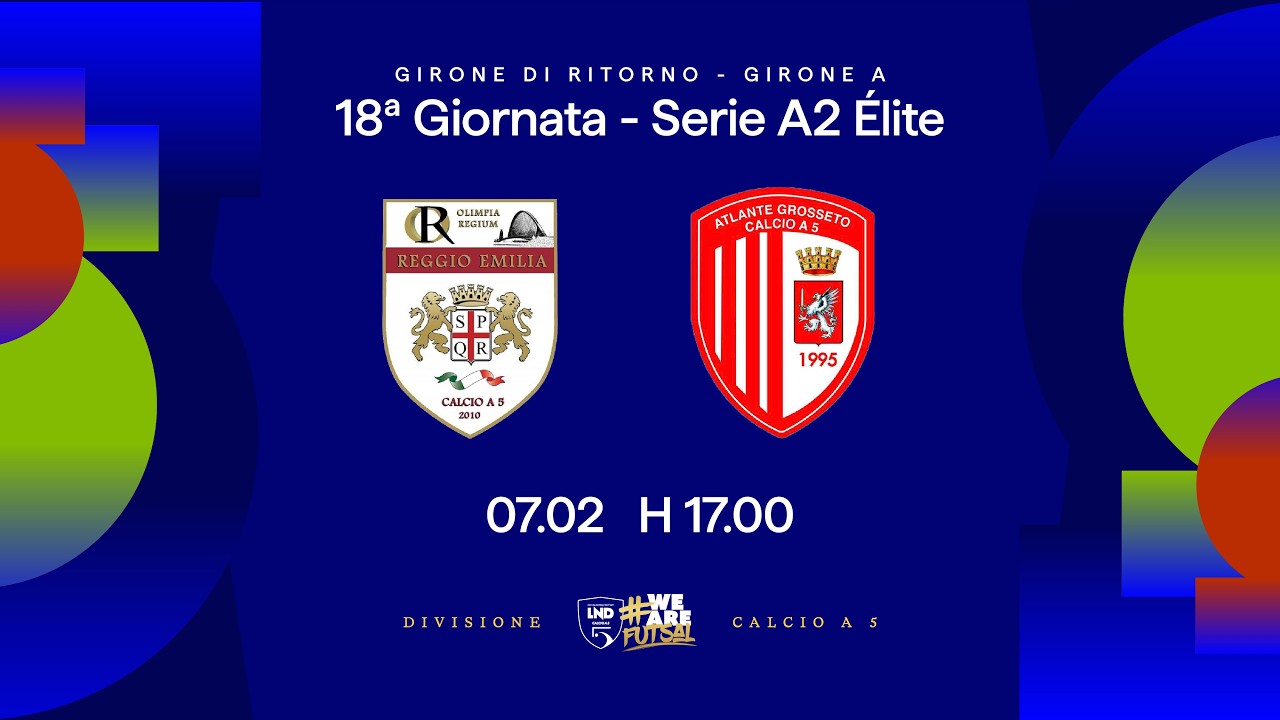 OR Reggio Emilia-Atlante Grosseto | 18ª giornata | Serie A2 Élite 2025/2026 - Girone A