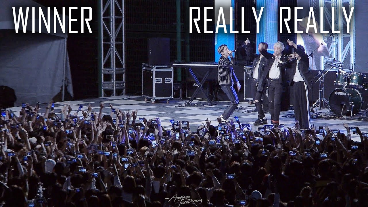 WINNER - Really Really (LIVE) 위너 - 릴리 릴리(라이브) [Clear Sound] @ Dongguk Univ | Filmed by lEtudel