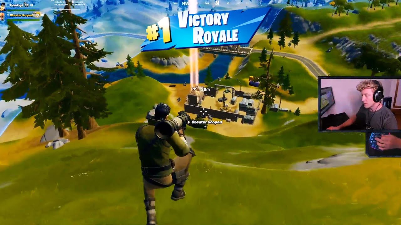 Tfue & Scoped Destroying in Build Tournament