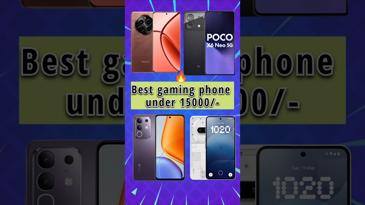 Best gaming phone under 15000 in 2025 !!