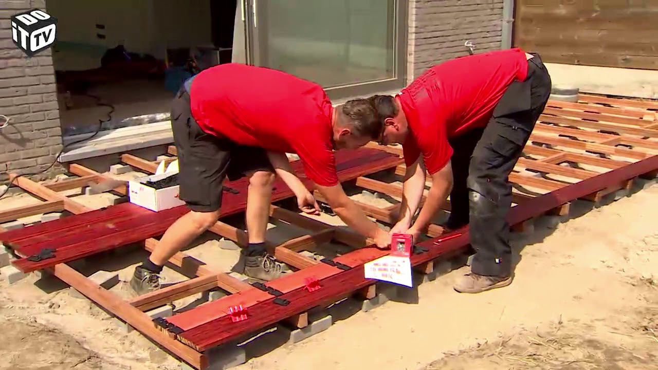 HAPAX - Terrasse avec HAPAX Fixing Pro