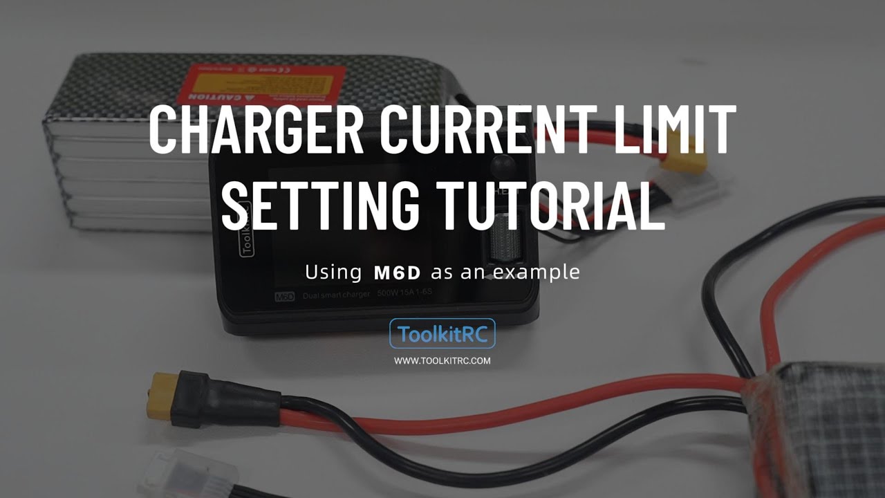 CHARGER CURRENT LIMIT SETTING TUTORIAL
