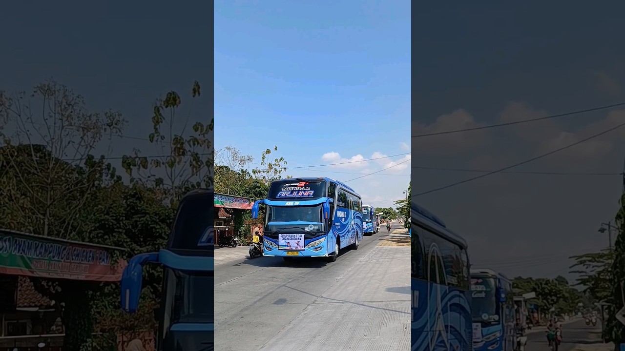 rombongan bus pandawa 87 