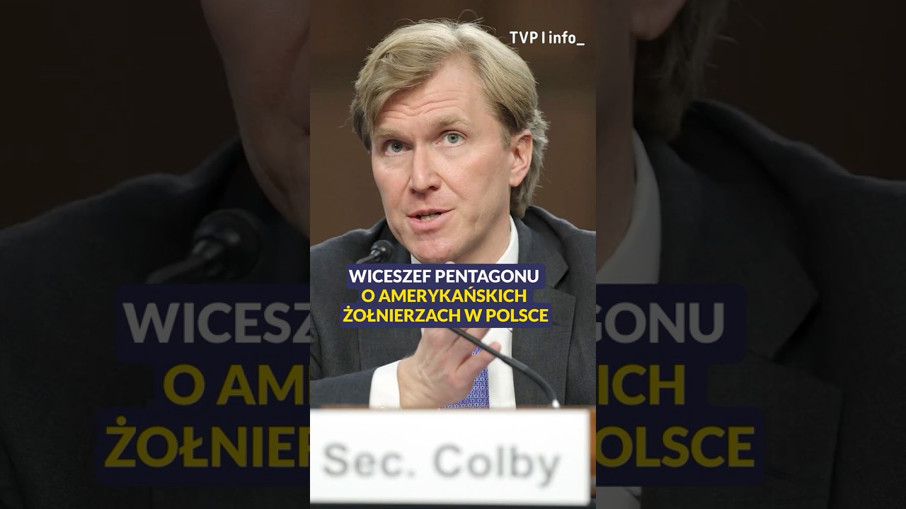 Amerykańskie wojska w Polsce? Wiceszef Pentagonu zabrał głos #polityka #usa #polska #shorts