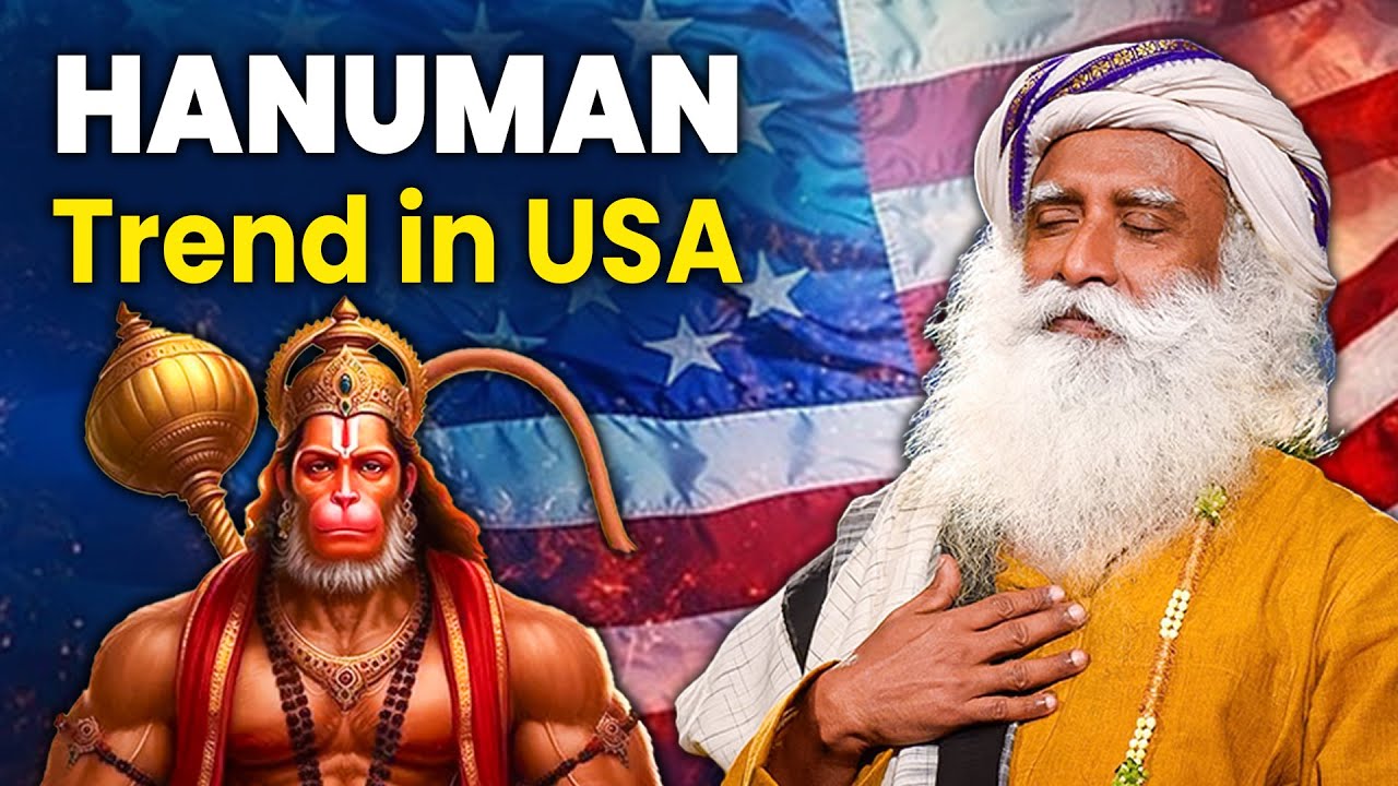 🇺🇸AMERICANS Are Secretly Worshipping HANUMAN?😳 | SADHGURU Reveals TRUTH | Hanuman Jayanti 2025 | 4K