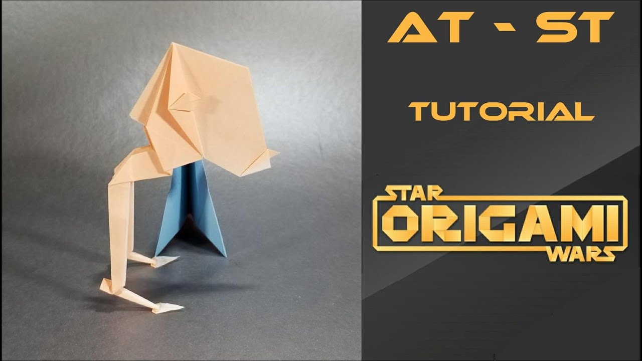 Star Wars Origami Tutorial: AT-ST Walker