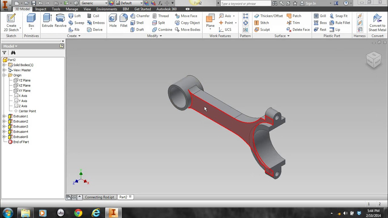 1105 Connecting Rod Part 2