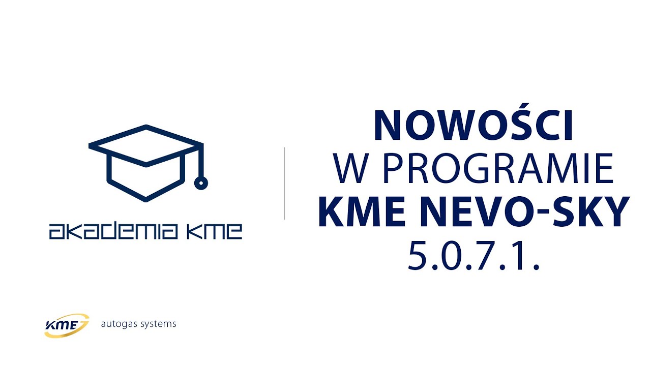 Nowości w programie KME NEVO-SKY 5.0.7.1
