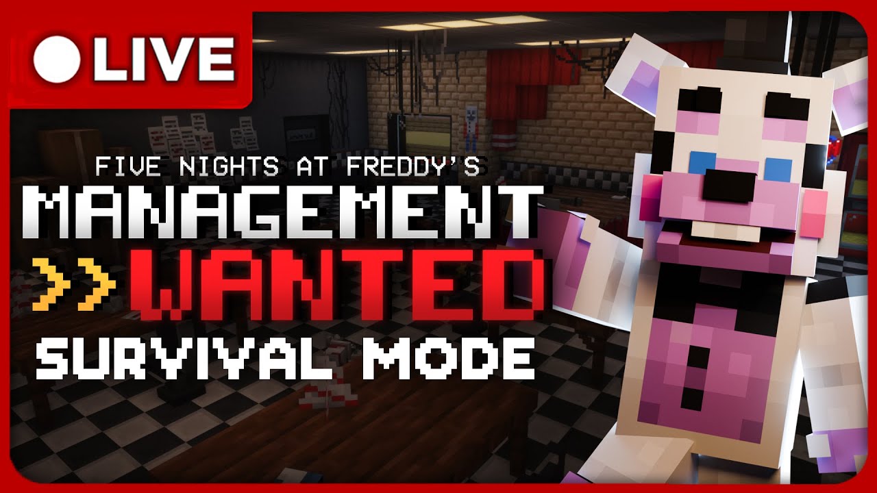 🔴FNAF MW Survival Mode #2 - LIVE🔴| FNAF: Management Wanted!🐻