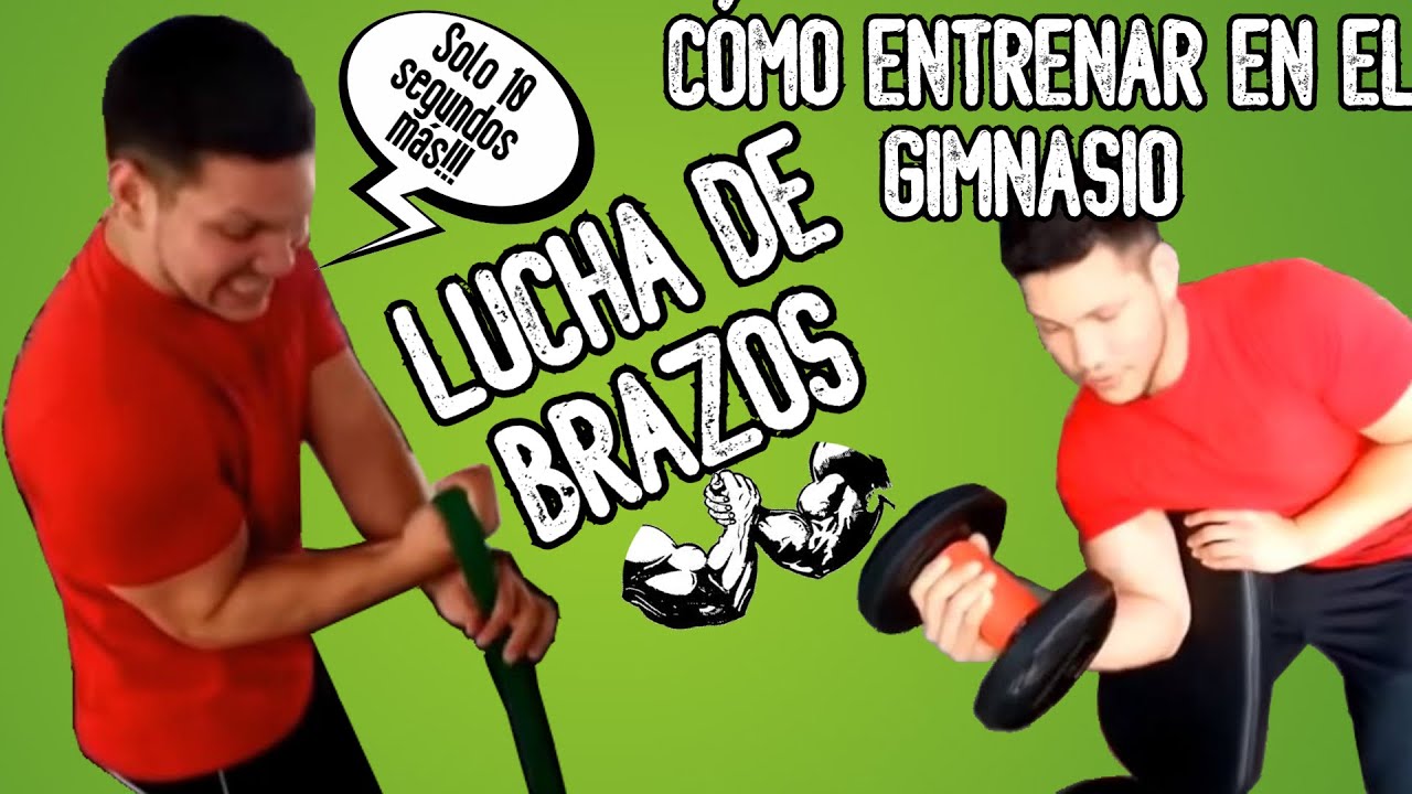 Como entrenar Lucha de Brazos en el gimnasio | Alan Guerra y Germán Romo