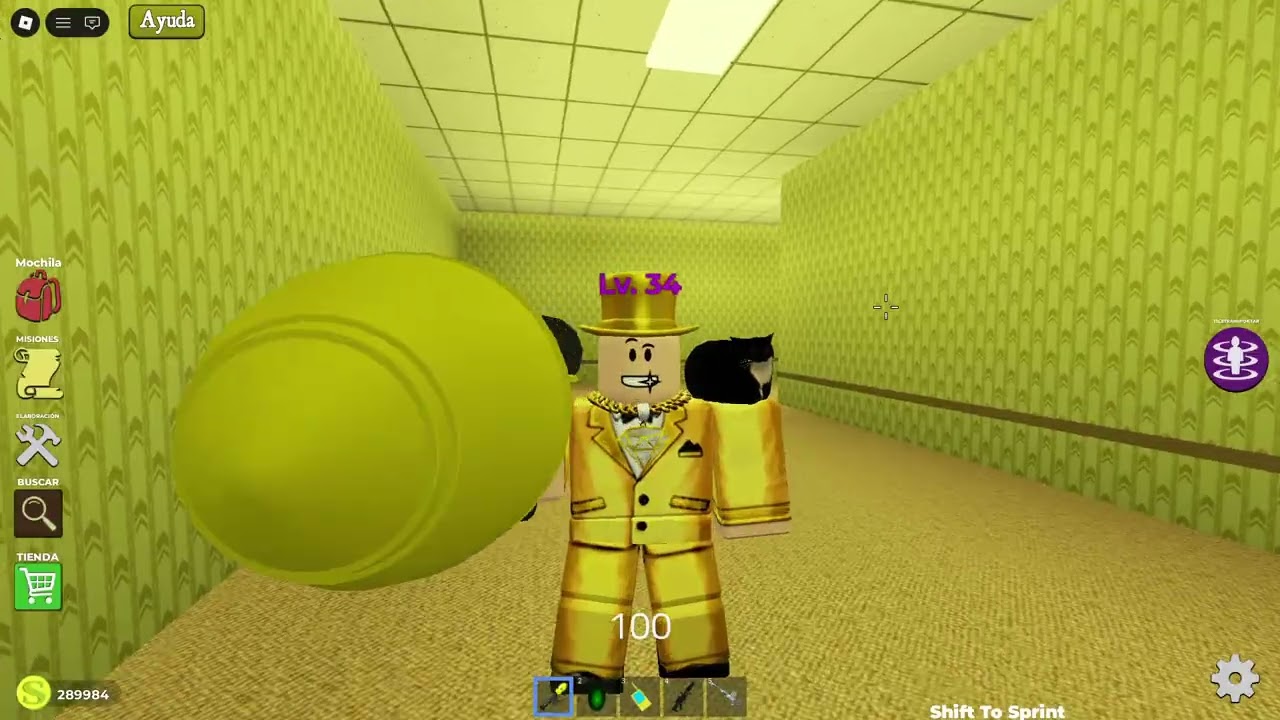 lanzador de nuke en roblox shrek in the backrroms