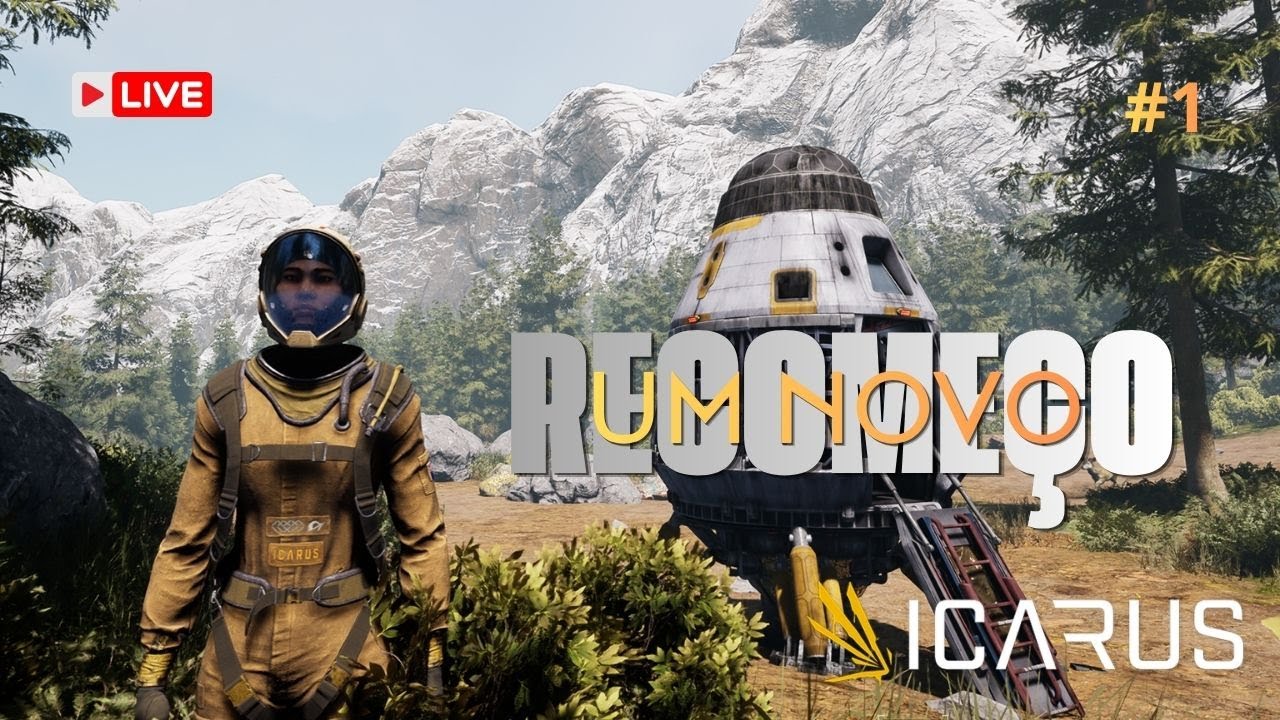 AO VIVO | ICARUS EP. 01 – Um Novo Recomeço