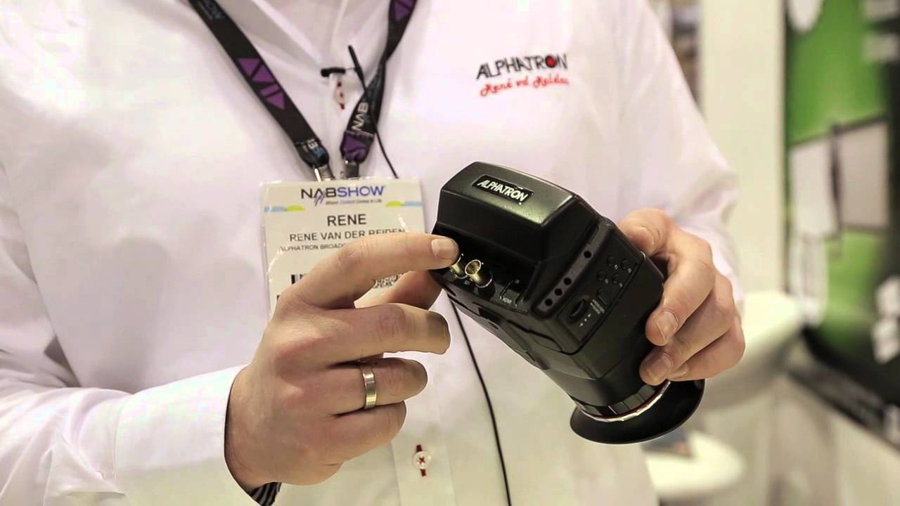 NAB 2012 - First look at the Alphatron retina display EVF