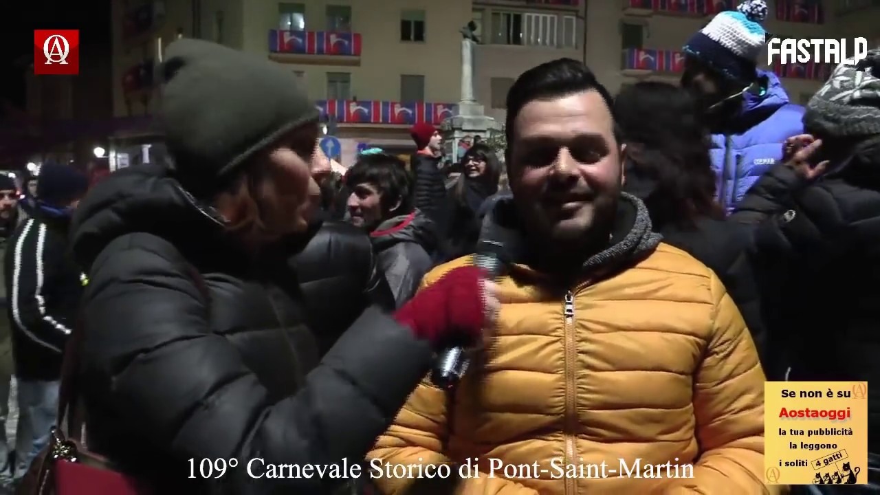 109° Carnevale Storico di Pont Saint Martin Valle d'Aosta 5 Marzo 2019 dalle ore 20.30