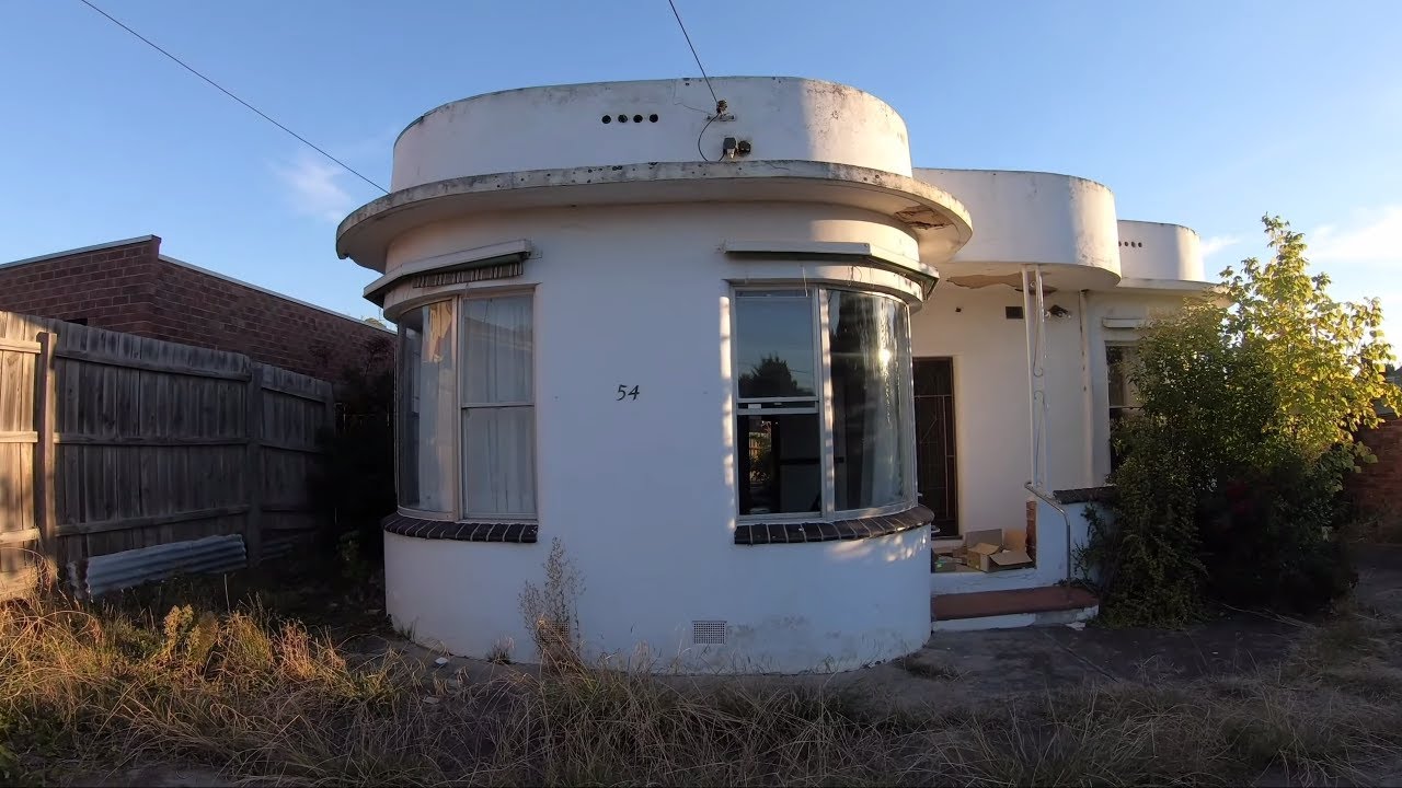 ABANDONED -  Art deco home and bonus second home with everything left behind
