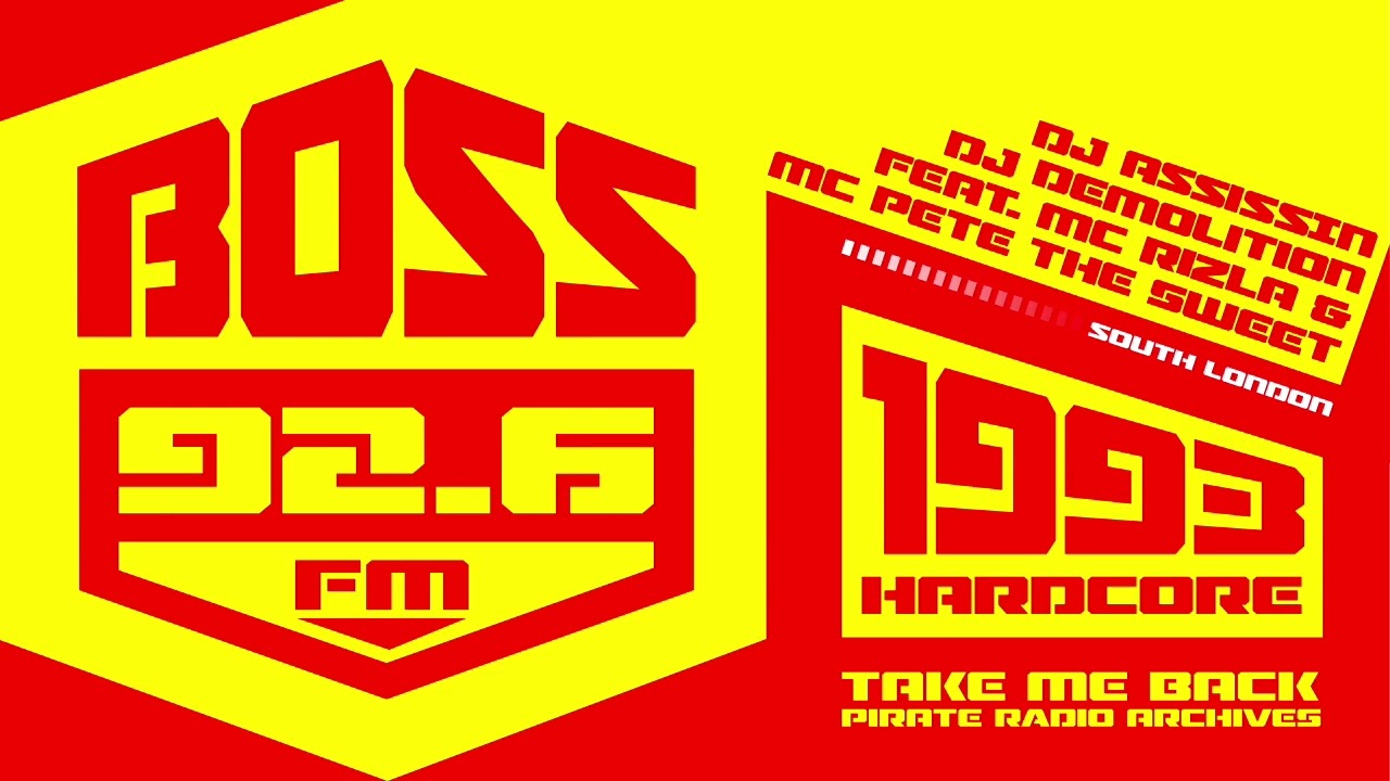 Hardcore Breakbeat 1993 | DJ Assassin & DJ Demolition with MC Rizla & MC Pete The Sweet | Boss FM