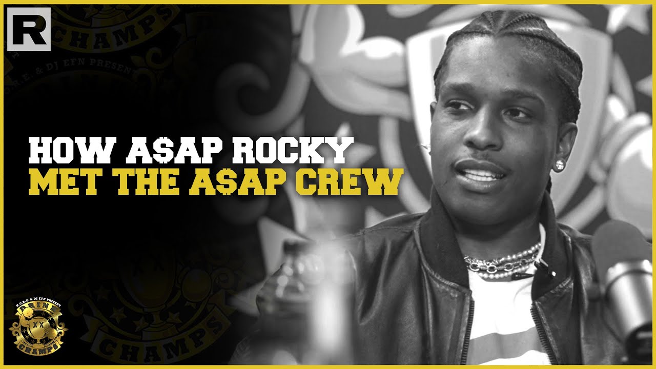 A$AP Rocky рассказывает, как он познакомился с A$AP Yams и A$AP Mob