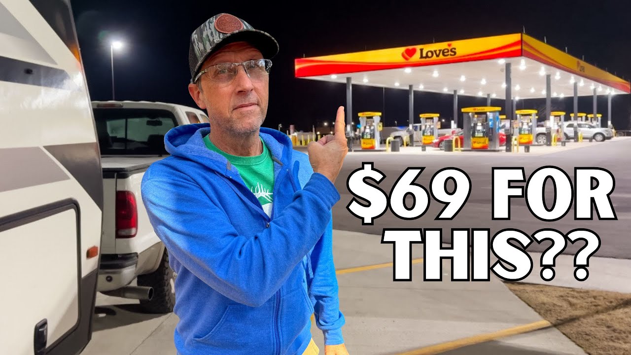 Правда о стоянках для автодомов Love's RV Stops | Стоит ли это своих денег? #жизньвавтодоме #кемп...