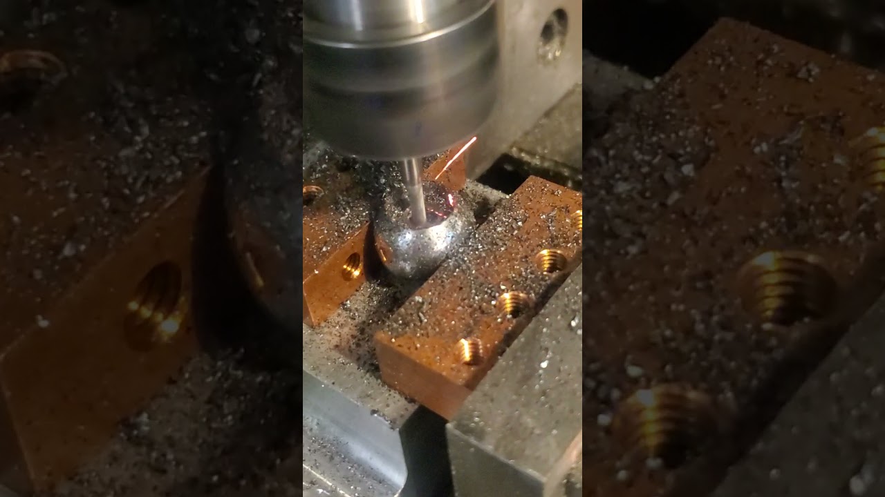 63HRC Hard milling on a benchtop router