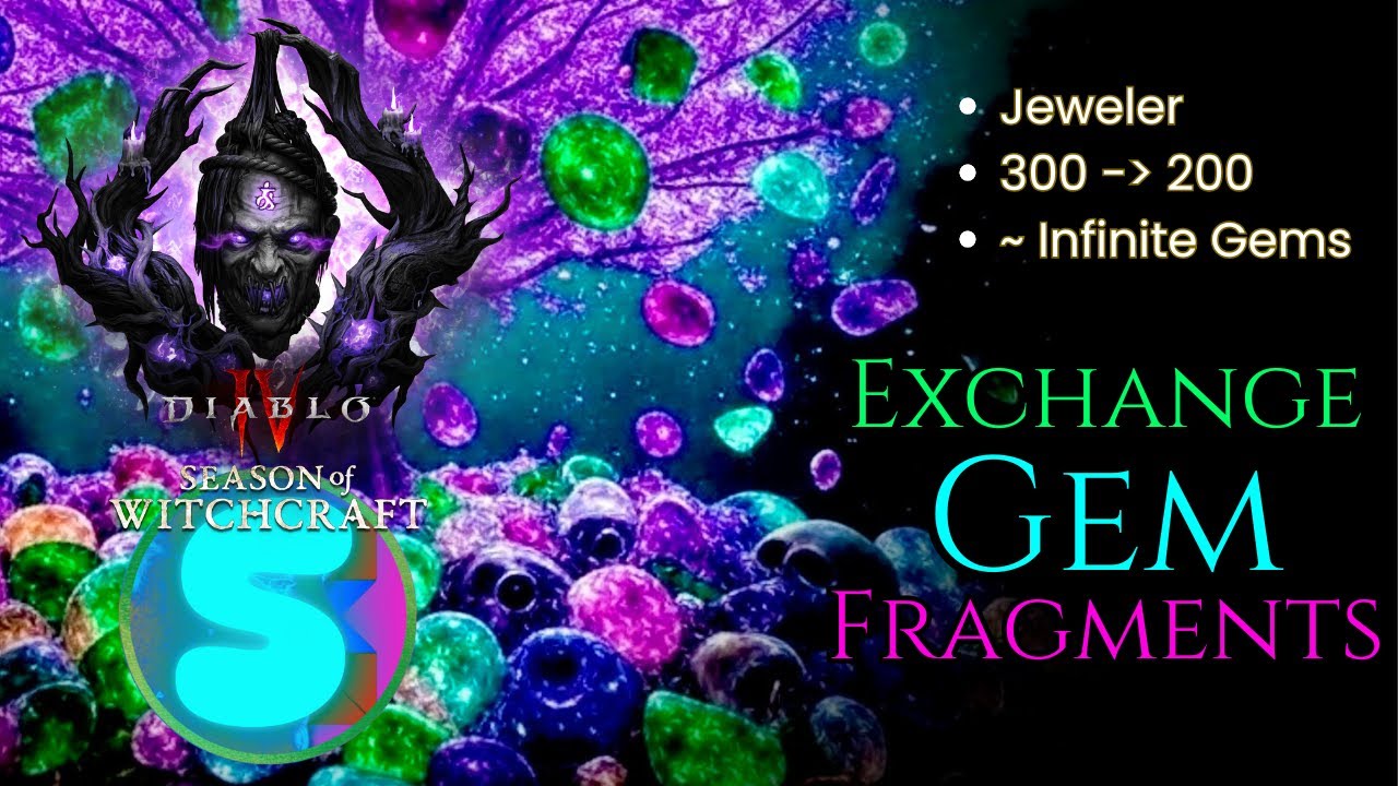 How to Craft Gem Fragments in Diablo 4 Vessel of Hatred