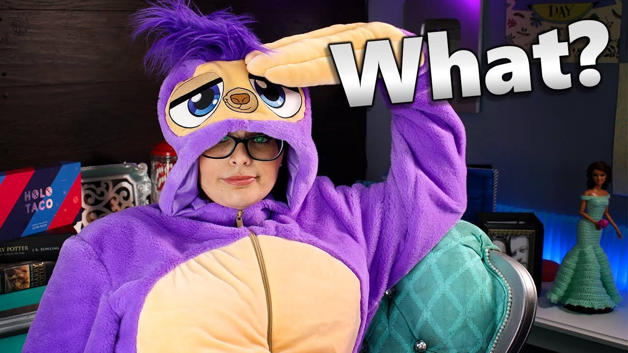There Is NOTHING WRONG With A Grown Woman Dressed As A Giant Purple Sloth - Fifi The Flossing Sloth