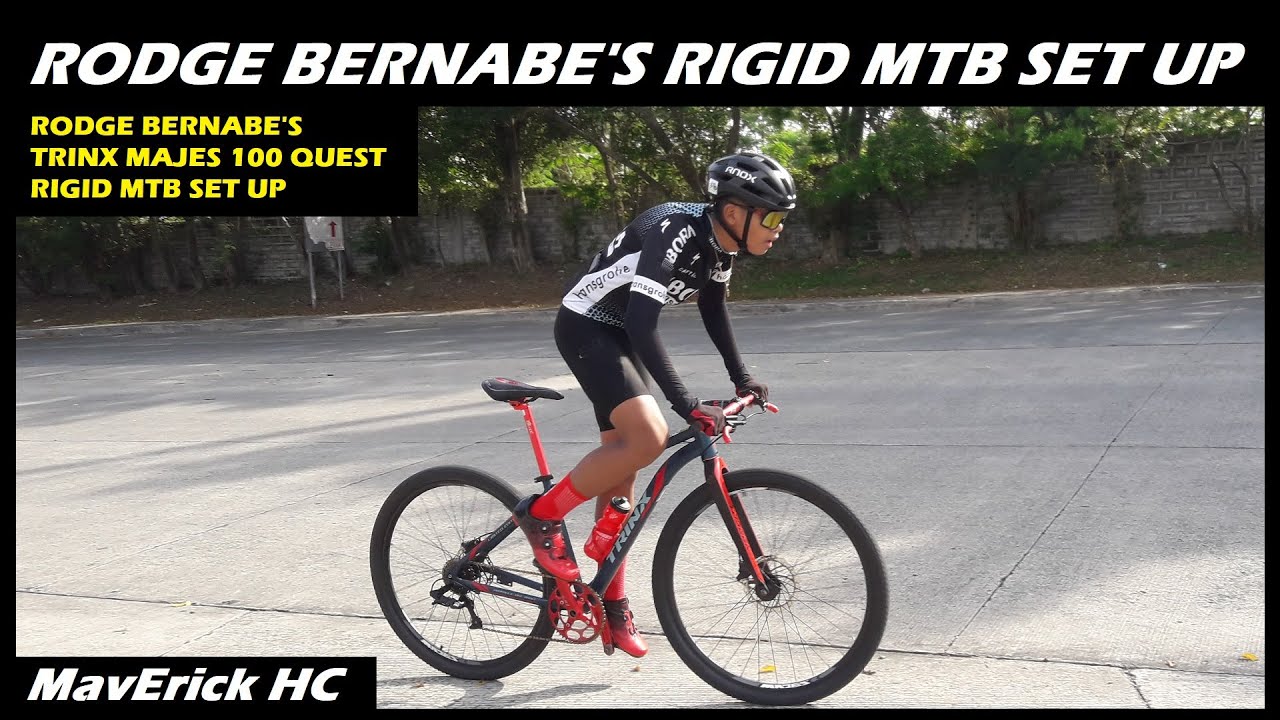 BIKECHECK=TRINX MAJES 100 QUEST RIGID MTB SET UP BY RODGE BERNABE