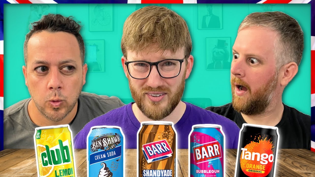 Americans Try BRITISH Pop & Sodas FIRST TIME! Part 2