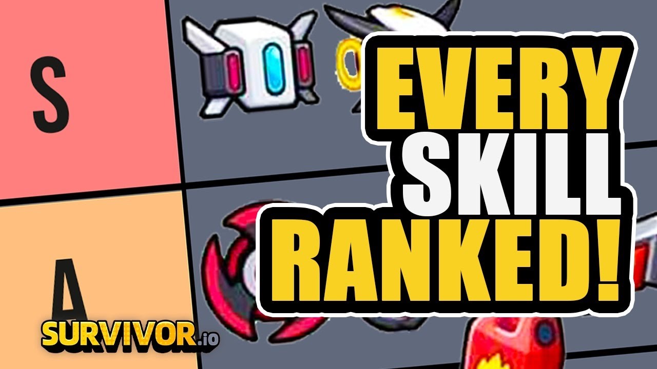 ЛУЧШИЕ И ХУДШИЕ навыки Evo в списке уровней Survivor.io — КАЖДЫЙ НАВЫК ОЦЕНЕН!