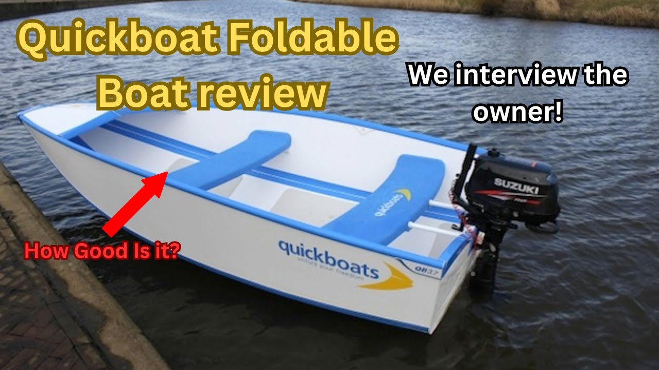 Quickboat Foldable Boat Review! The Chick Magnet of Boats!