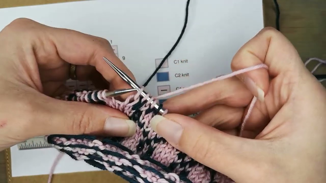 Jacquard tricoter à plat