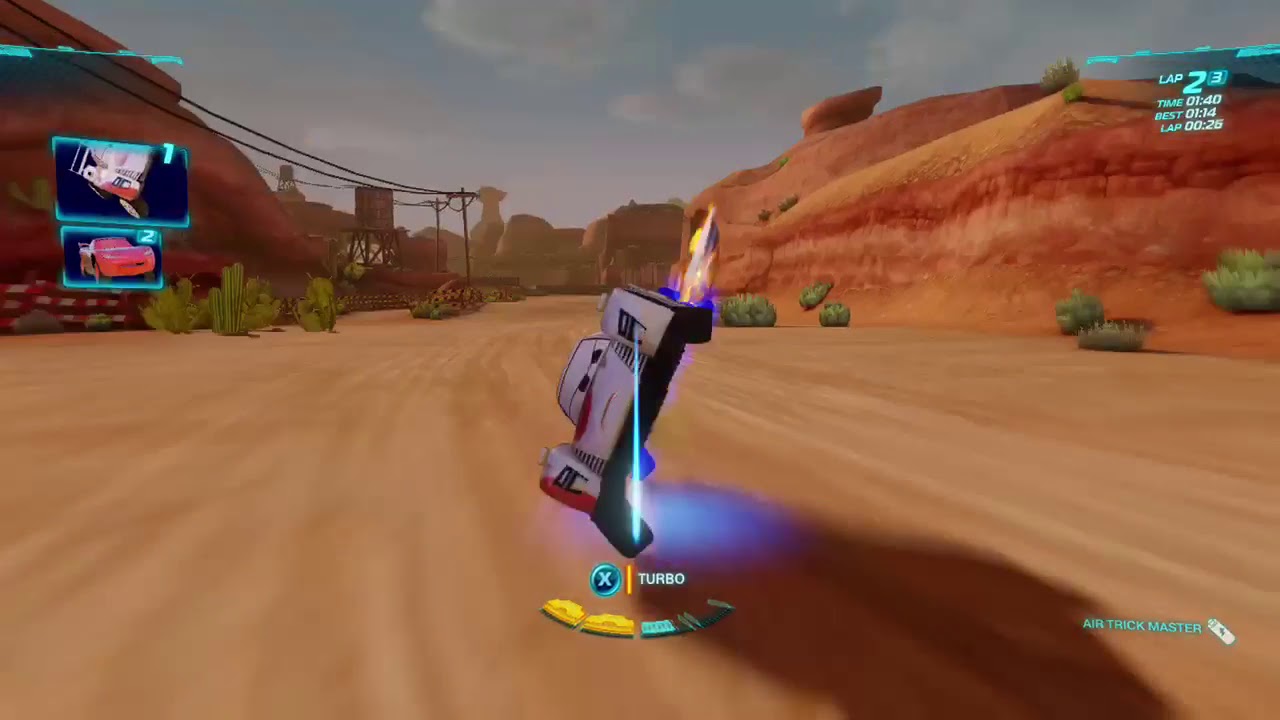 Cars 2 The Video Game | Shu Todoroki - Canyon Run |