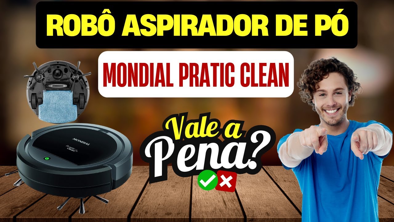 TESTAMOS o Robô Aspirador de Pó Mondial Pratic Clean Pontos Positivos e Negativos