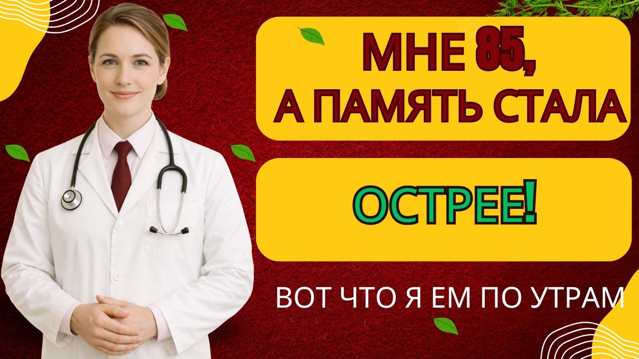 85 лет — и память снова ясная! Мой простой утренний секрет |здоровье пожилых людей